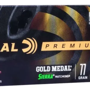 FEDERAL 223 REM 77GR SIERRA MATCHKING BTHP 20 RD/BX 10 BX/CS