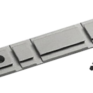 Ruger 90226 Scope Base Adapter  Silver Aluminum Fits Ruger 10/22 & 96/22 Tip-Off/Weaver Mount