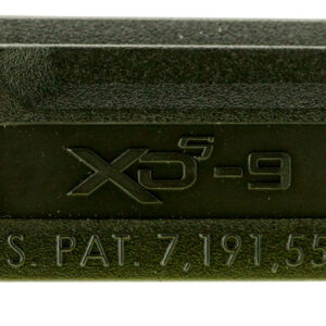 Springfield Armory XDS5902M Backstrap Sleeve  made of Polymer with Black Finish & 1 Piece Design for 9mm Luger Springfield XD-S with #2 Backstrap & 3.30"-4" Barrel