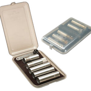 MTM Case-Gard CT641 Choke Tube Case Holds 6rd Chokes Polypropylene Clear Smoke