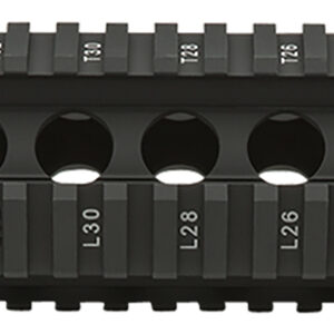 BCM QRF12556BLK QRF  12" Free-Floating Style Made of Aluminum with Black Anodized Finish & Picatinny Rail for AR-Platform