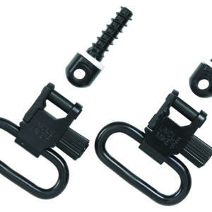 Uncle Mike's 13113 Super Swivel Quick Detach 115 RGS Tri-Lock Blued 1.25" Loop for Rifles w/Wood Forend