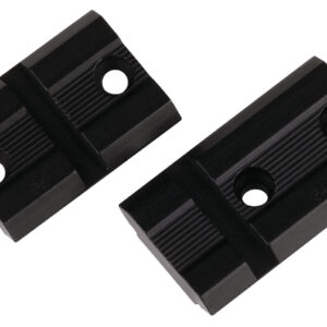 Weaver Mounts 48472 Top Mount Base Pairs  Matte Black Remington 7400