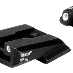 Trijicon 600442 Bright & Tough Night Sights  Green/Tritium White Outline Front Sight-Green/Tritium White Outline Rear Sight Smith & Wesson M&P/M&P M2.0