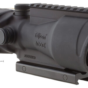 Trijicon 100002 ACOG  Black Hardcoat Anodized 6x 48mm Illuminated Red Chevron .308/7.62 Reticle
