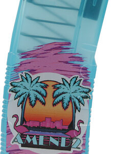AMEND2 AR-15 MAGAZINE 5.56X45 - 30RD POLY MODC TEAL MIAMIVICE
