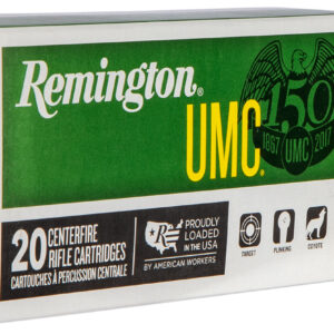 Remington Ammunition 23750 UMC 22-250Rem 45gr Jacketed Hollow Point 20 Per Box/10 Case