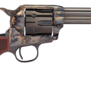 Taylors & Company 550825 Runnin Iron  357 Mag Caliber with 4.75" Blued Finish Barrel, 6rd Capacity Blued Finish Cylinder, Color Case Hardened Finish Steel Frame & Checkered Walnut Grip