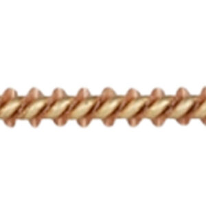 Pro-Shot 7R Bore Brush 7mm Rifle #8-32 Thread Bronze Bristles Brass Core