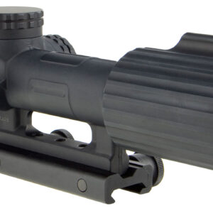 Trijicon 1600002 VCOG  Black Hardcoat Anodized 1-6x 24mm LED Illuminated Red Horseshoe Dot w/Crosshair 223 55gr Reticle