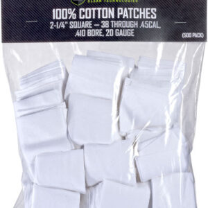 BREAKTHROUGH CLEANING PATCHES - 2 1/4" SQUARE .38-.45 50 PACK