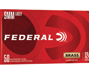 FED CHAMP 9MM 124GR FMJ 50/1000
