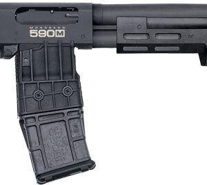 MOSSBERG 590M STANDOFF 12GA - 14.375" 10RD 2.75" BLUE/SYN