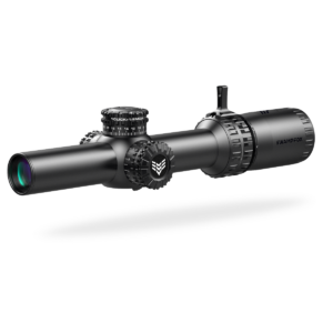 Swampfox Arrowhead LPVO Series Rifle Scope 1-6x24 30mm SFP Guerilla Dot MOA IR Black