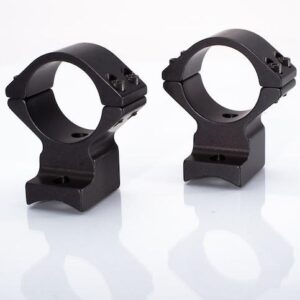 Talley Lightweight Alloy Scope Mount Combo Remington Model 700-721-722-725-40X 1" Low SA 20MOA - Black Anodized