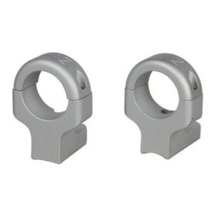 DNZ Game Reaper 2 2-Piece Scope Mount (2 Screws) - Browning A-Bolt Sako A7 Steyr Long & Short Action - 1" High Silver