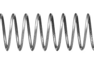 Aero Precision APRH100504C Buffer Spring  Mil-Spec AR-15 Silver