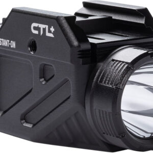 Viridian 9300026 CTL+ with SAFECharge C Series Black 200/400/1,100 Lumens White LED Glock/Sig Sauer/Smith & Wesson