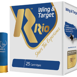 Rio Ammunition WT2875 Wing & Target 12Gauge 2.75" 1oz 7.5Shot 25 Per Box/10 Case