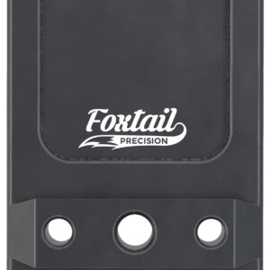 Foxtail Precision 100014 Rear Sight Dovetail Optic Adapter Plate for non MOS Glock  Black Anodized Glock Non MOS