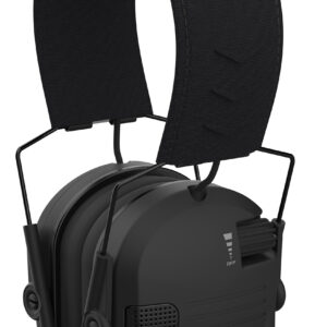 Walker's GWPRSEMT24PUN Razor Merica Muffs Punisher Polymer Over the Head Black
