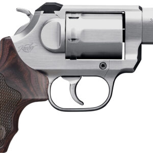Kimber Mfg, Inc 3400021CA K6S *CA Compliant DA/SA 357 Mag 6 Shot 2" Brushed Stainless Steel Barrel & Cylinder, Brushed Stainless Stainless Steel Frame, Diamond Checkering Grip, Exposed Hammer