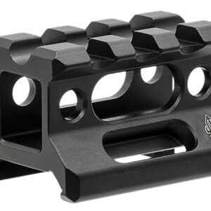 Leapers MTRSX8S Picatinny Riser  Matte Black Anodized Aluminum Picatinny Mount