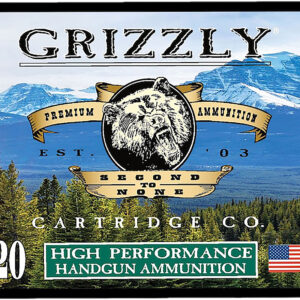 Grizzly Ammo GC38SP9 38Special 148gr Full Metal Jacket Flat Point 20 Per Box/10 Case