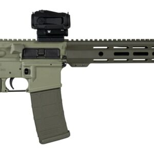 Shark Coast Tactical SCC04137GKNL Grassy Knoll Bundle 5.56 NATO 30+1 16" Black Melonite Threaded Barrel, 2-Tone Green Cerakote Aluminum Receiver w/Picatinny Rail, M-LOK Handguard, Magpul MOE SL OD Gre