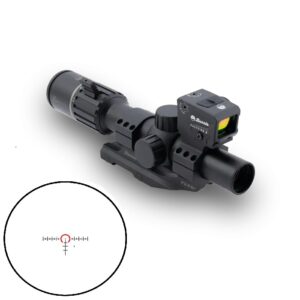 BURRIS OPTICS RT6 1-6X24MM ILL BAR FFE RED