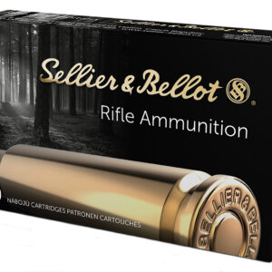 Sellier & Bellot SB857JRSA Rifle 8x57JRS 196gr Soft Point Cut Through Edge 20 Per Box/20 Case