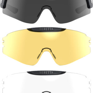 BERETTA INTERMASK EYEGLASSES - INTERCHANGE FUME/NEUTRAL/YLLW