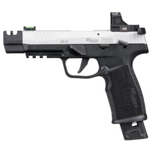 SIG SAUER P322 COMPETITION RS 22LR PISTOL TWO TONE, 4" BBL PORTED COMP 1-20RD 1-25RD ROMEO RS