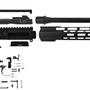 TacFire SSRK45ACPLPK AR Build Kit Sports South Exclusive 45 ACP AR-Platform Black Nitride