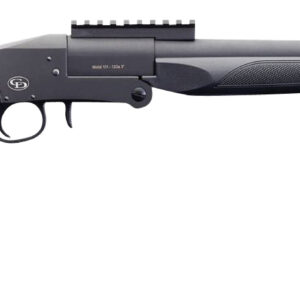 Charles Daly 930269 101 Turkey Full Size 12 Gauge Break Open 3" 1rd 20" Black Steel Single Shot Barrel Receiver w/Picatinny Rail, Fixed Black Synthetic Stock, Beretta/Benelli Choke System