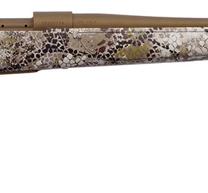 Weatherby VAP308NR2T Vanguard Badlands 308 Win 4+1 22"  Burnt Bronze Cerakote #2 Threaded Barrel, Drilled & Tapped Steel Receiver, Badlands Approach Camo Monte Carlo w/Raised Comb Synthetic Stock
