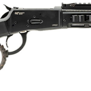 Gforce Arms GFLVR357SXB LVR  357 Mag 8+1 16.50" Black Cerakote barrel, Black Cerakote Steel Receiver w/Picatinny Rail, M-LOK Handguard, Black Fixed Synthetic Stock