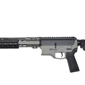 Bilson Arms P8FSSTB20R1 BA-15FCP 338 ARC 10+1 14.50" Stainless Steel Threaded Barrel, Tactical Gray/Graphite Black Cerakote Aluminum Receiver w/Picatinny Rail, M-LOK Handguard, Black Polymer SBA4 Brac