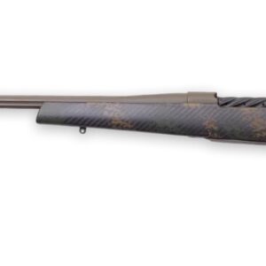 Weatherby MBC20N7MMPL6B Mark V Backcountry 2.0 7mm PRC 3+1 24" Patriot Brown Cerakote Fluted Threaded Barrel, Drilled & Tapped Receiver Carbon Fiber w/Brown & Dark Green Sponge Accents Fixed Peak 44 B