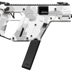 Kriss USA KV453PAD00 Vector SDP Gen3 45 ACP 30+1 5.50" Black Nitride Threaded Barrel, Arctic Delta Cerakote Receiver w/Picatinny Rail, Rear Picatinny Rail, M-LOK Handguard, White Polymer Grip