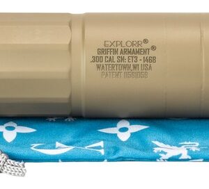 Griffin Armament GAET3FDE-W Explorr 7.62mm 1.50" Flat Dark Earth Stainless Steel