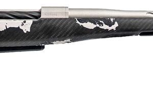 Fierce Firearms ROGSSX7PRC22TP Twisted Rogue XP 7mm PRC 3+1 22" Tungsten Cerakote Spiral Fluted Threaded Stainless Steel Barrel, Drilled & Tapped Receiver, BiPod Rail Forend Phantom Camo LR Negative C