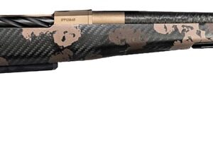 Fierce Firearms ROGSCX65PRC22BRS Carbon Rogue XP 6.5 PRC 3+1 22" Carbon Fiber Match Grade Threaded Barrel, Smoked Bronze Cerakote Steel Drilled & Tapped Receiver, BiPod Rail Forend, Sonora Ambush Camo