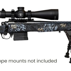 Horizon Firearms HRF-VNP-308W-24R-P Vandal Prime 308 Win 24" Black Chrome Spiral Fluted Threaded Barrel, Black Chrome Steel Receiver w/Picatinny Rail, Arca Rail Forend, Textured Iota EKO Carbon Fiber