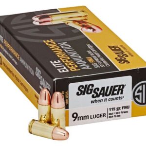SIG 9MM 115GR FMJ 50RD