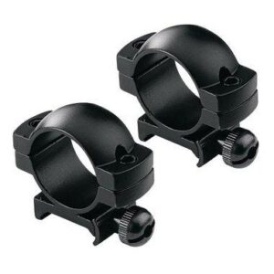 Redfield 2-Piece Aluminum Scope Rings 1" High Matte