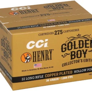 CCI  22LR 36GR CPHP 1260 FPS HENRY GB EDITION 275RD/BX 10BX/CS