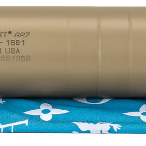 Griffin Armament GAGP7FDE-W GP7 Direct Thread Suppressor 7.62mm 1.50" FDE 17-4 PH Stainless Steel 5/8"x24