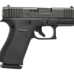 Glock PX4350201FR G43X  Slim Sub-Compact Frame 9mm Luger 10+1 3.41" Black GMB Barrel, Black nDLC Serrated Steel Slide, Black Polymer Frame w/Picatinny Rail, Black Textured Polymer Grip, Ambidextrous