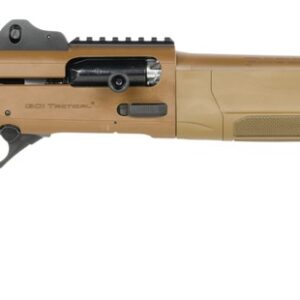 Beretta USA SPEC0786A 1301 Mod2 Tactical 12 Gauge Semi-Auto 3" 7+1 18.50" Flat Dark Earth Steel Barrel, Flat Dark Earth Cerakote Picatinny Rail Receiver, M-LOK Handguards, Flat Dark Earth Fixed Synthe